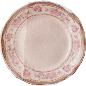 assiette vintage